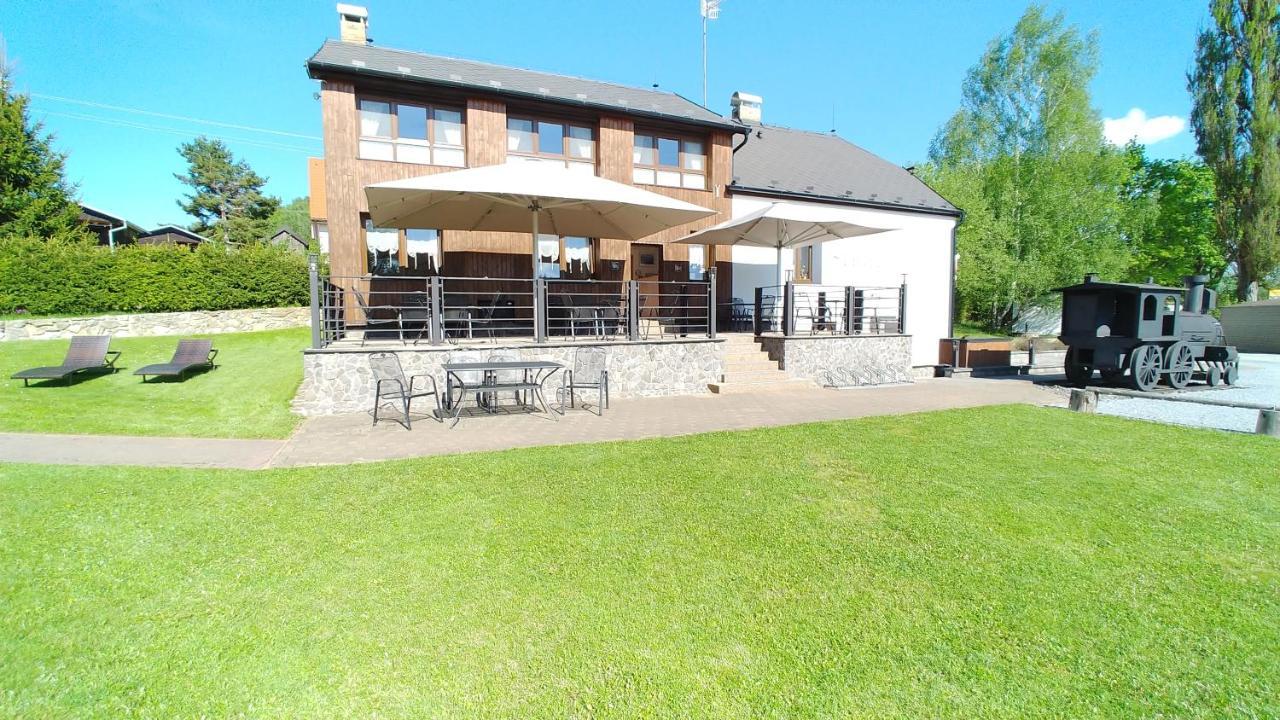 Penzion Stribrny Vitr (Adults Only) Horni Plana Exterior photo