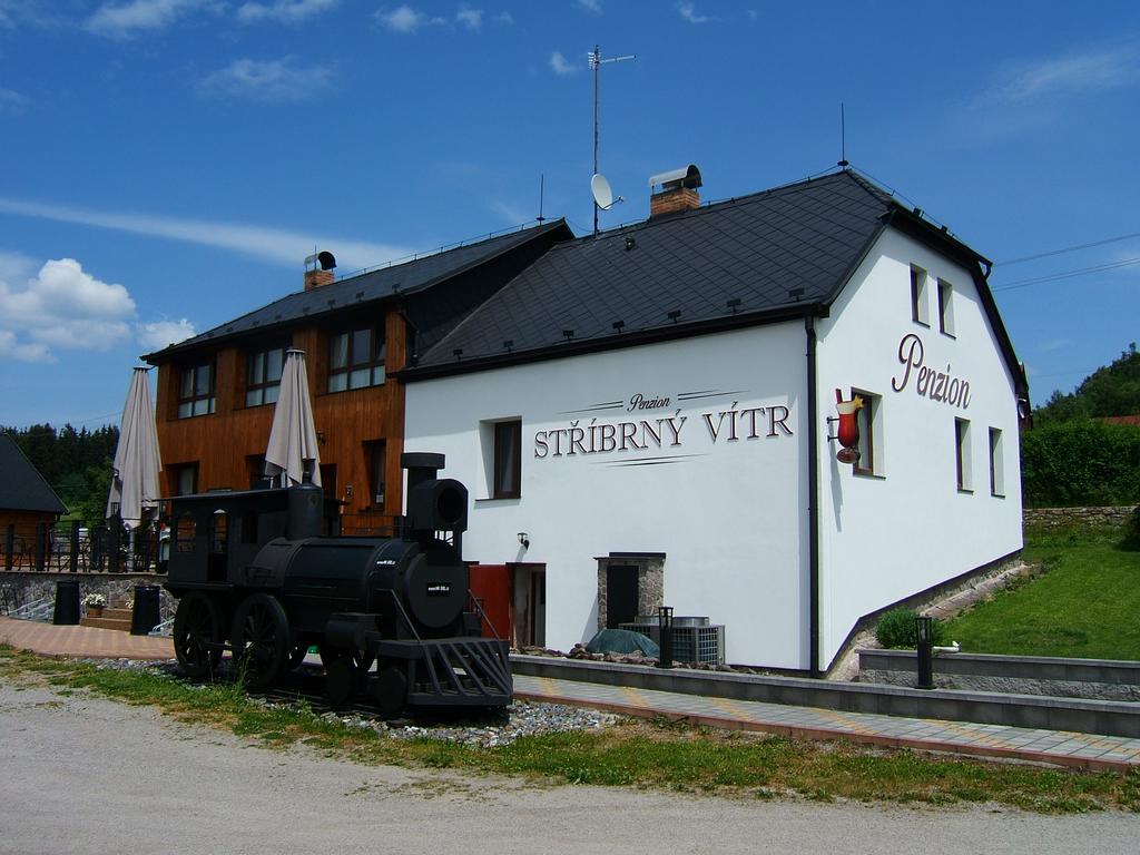 Penzion Stribrny Vitr (Adults Only) Horni Plana Exterior photo
