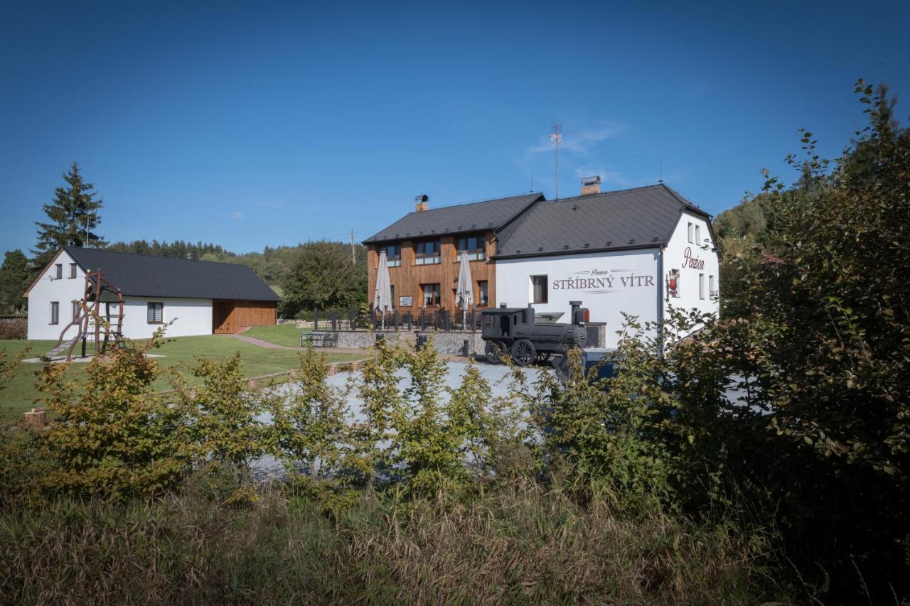 Penzion Stribrny Vitr (Adults Only) Horni Plana Exterior photo